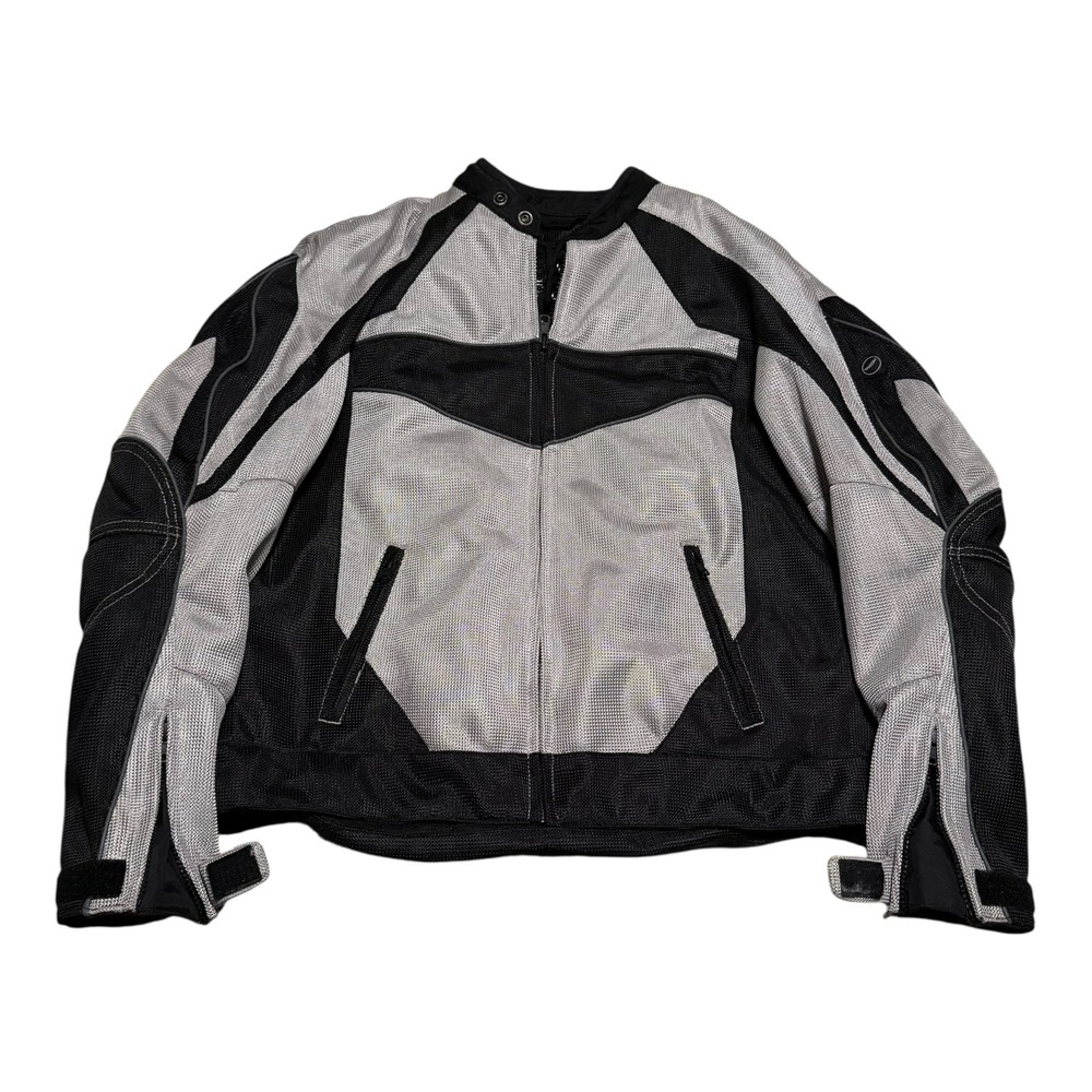 Triumph Motorcycles Mesh Padded Armored Biker‎ Motorcycle Jacket Men 42/52 (L)